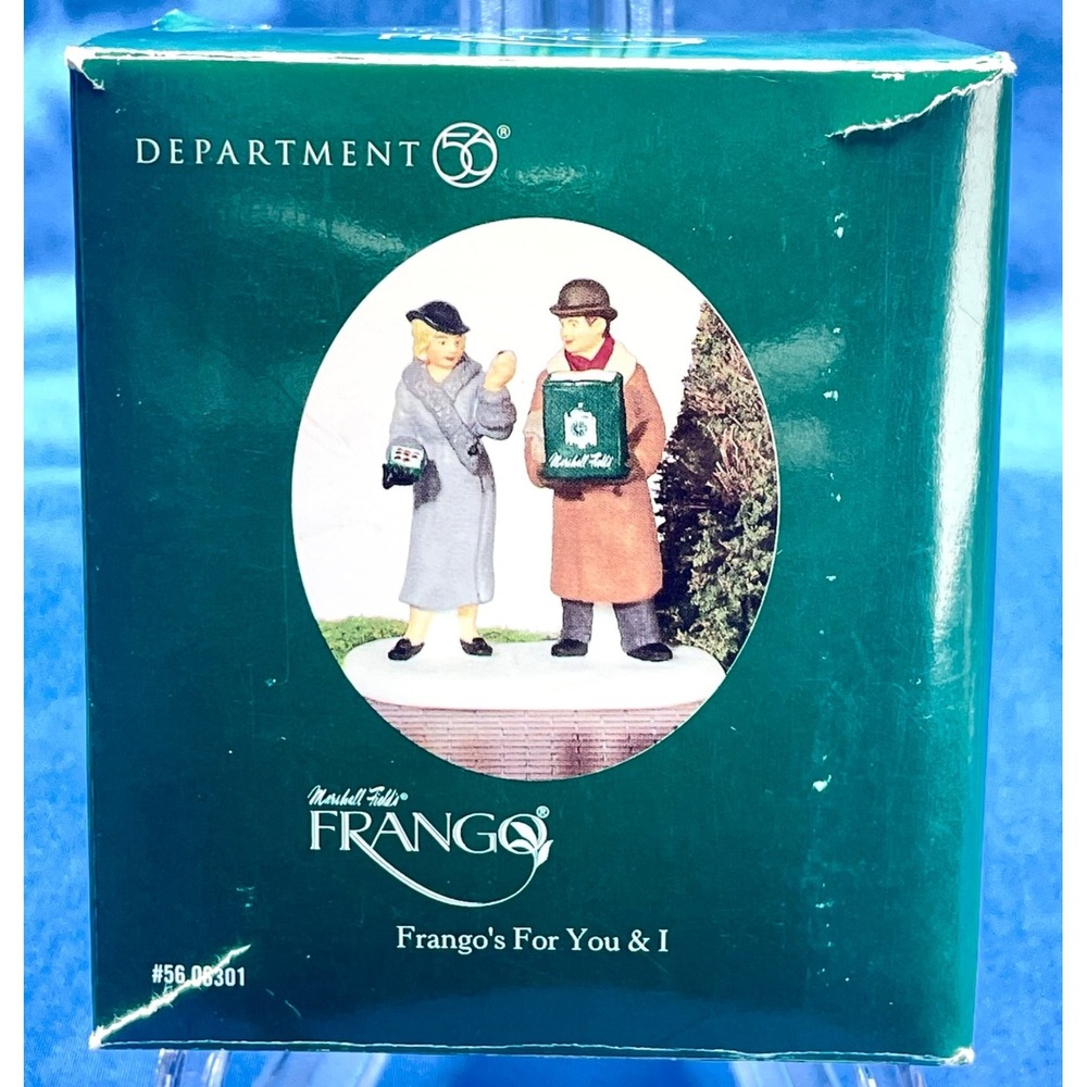 Dept. 56 Marshall Field's Frango's For You & I 2004 Christmas # 06301